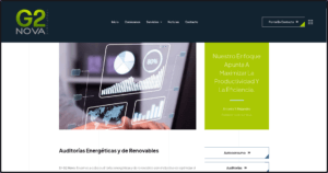 G2Nova-auditorias página de auditorías de G2Nova